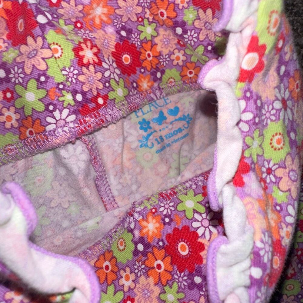 Y2K The Children’s Place Princess Floral Flare Outfit Set 18-24M Toddler Girl - Picture 5 of 6